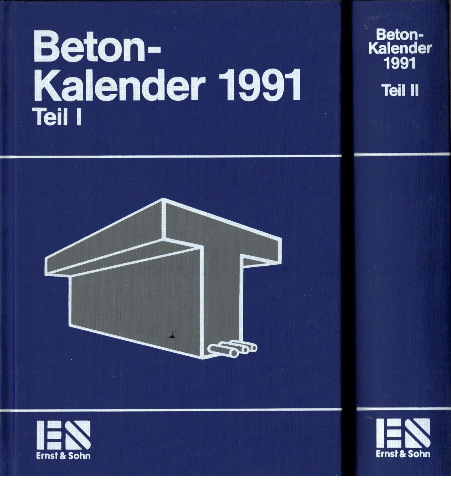 Beton-Kalender 1991: Taschenbuch für Beton-, Stahlbeton- und Spannbetonbau sowie die verwandten Fächer Architecture