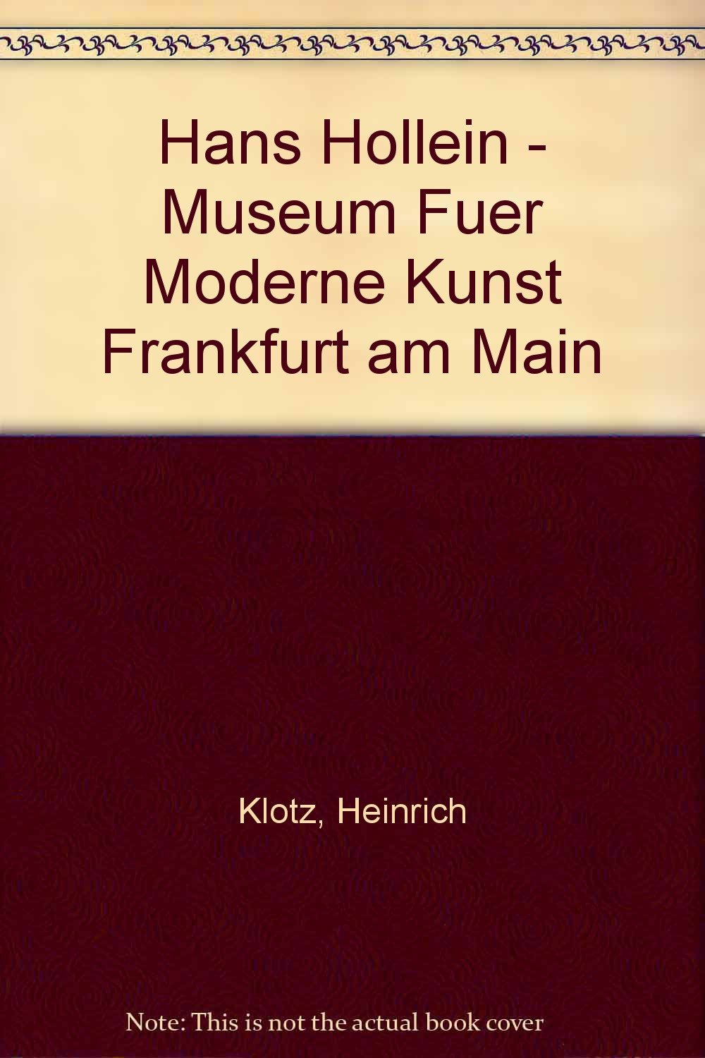 Hans Hollein - Museum für Moderne Kunst Frankfurt am Main Social Sciences