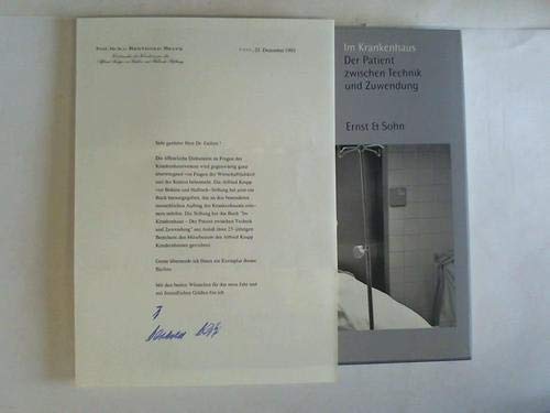Im Krankenhaus. Der Patient zwischen Technik und Zuwendung. Books