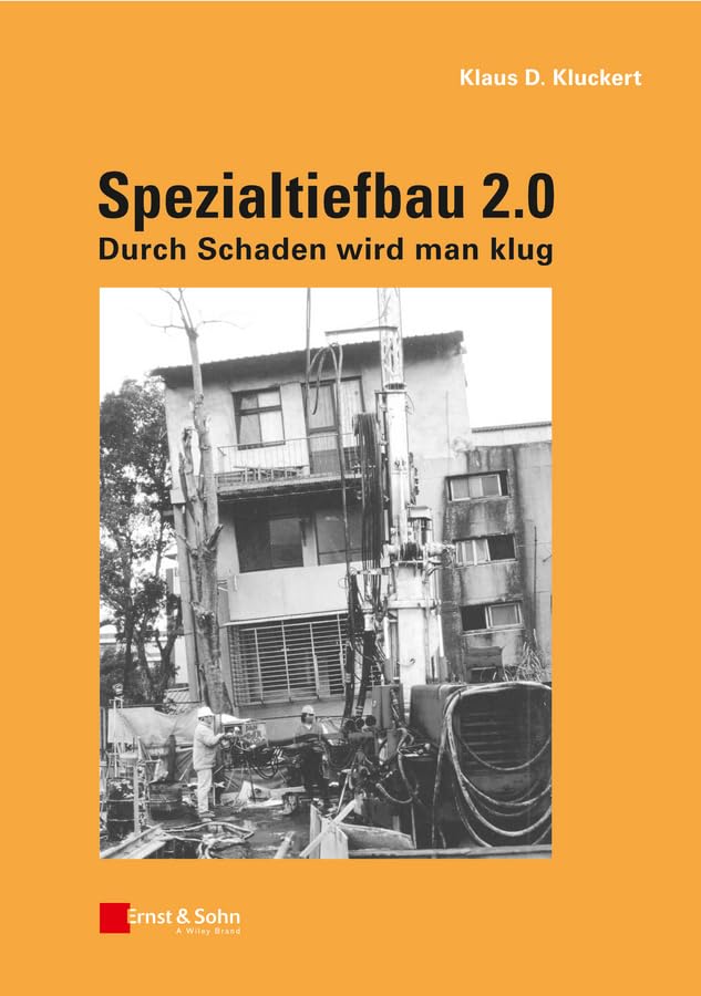Spezialtiefbau 2.0: Durch Schaden wird man klug book