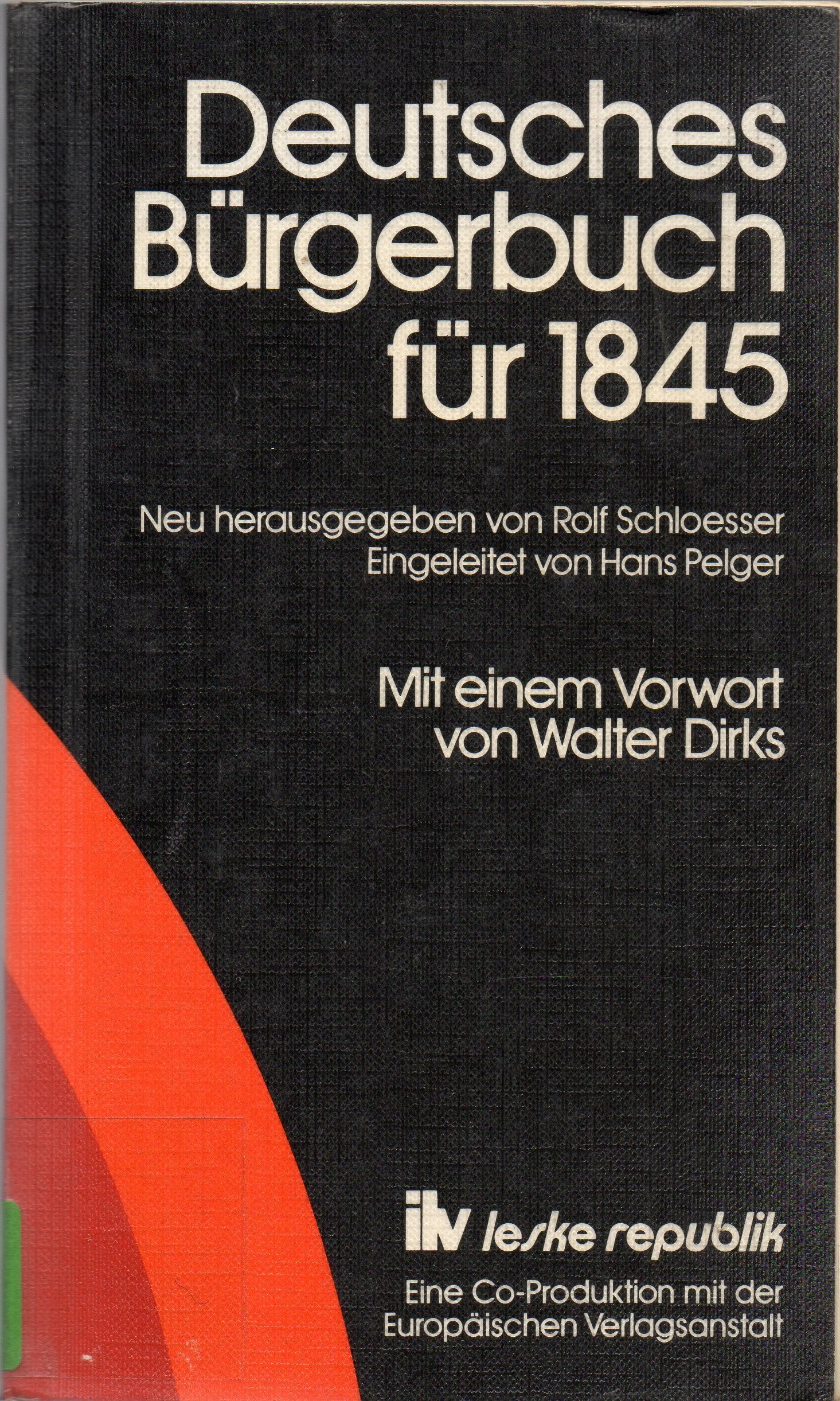 Deutsches Bürgerbuch für 1845 book