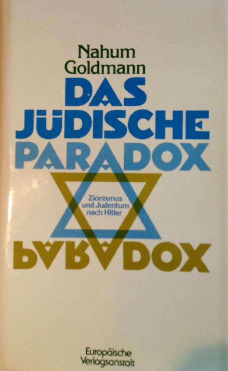 Das Jüdische Pradox - Zionismus und Judentum nach Hitler Books