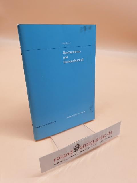 Neomarxismus und Gemeinwirtschaft. Schriftenreihe Gemeinwirtschaft, Books