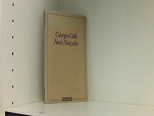 Nach Nietzsche Philosophy