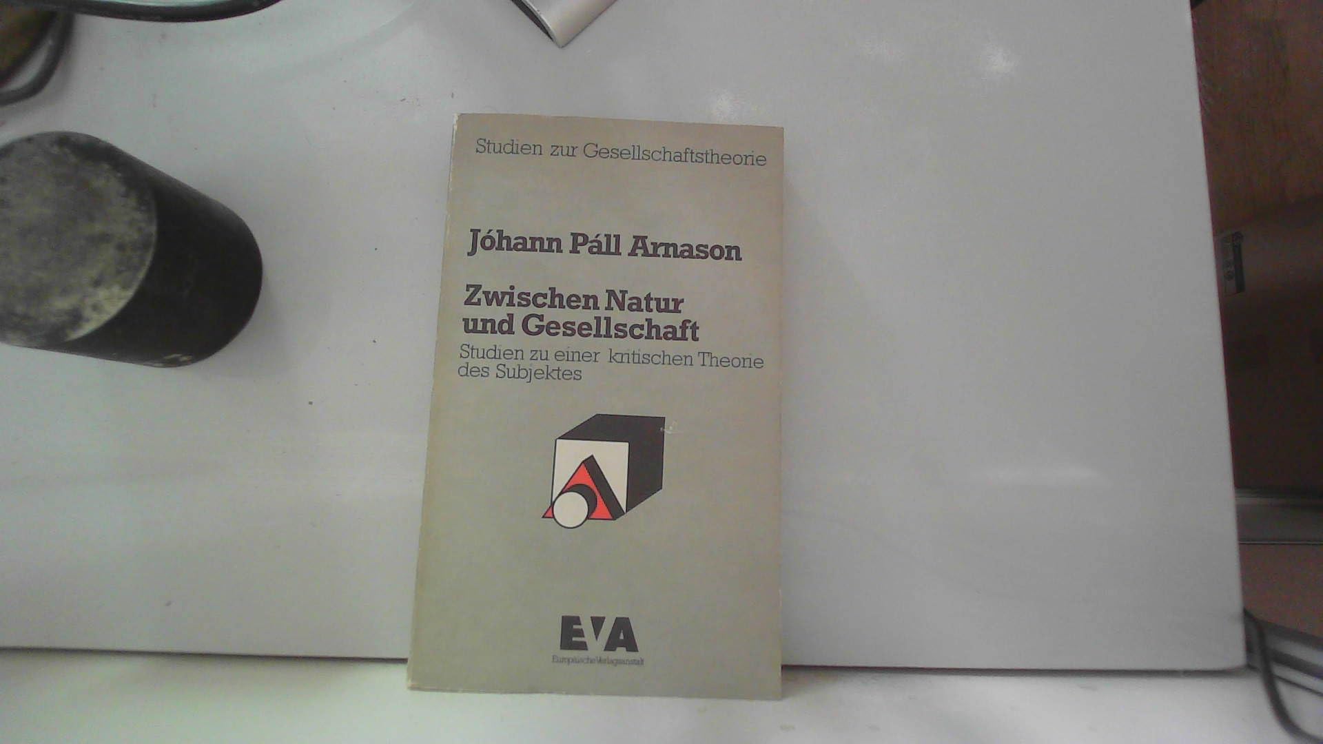Zwischen Natur und Gesellschaft. Studien zu einer kritischen Theorie des Subjekts Philosophy