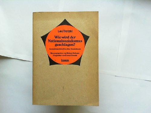 Wie wird der Nationalsozialismus geschlagen? Auswahl aus 'Schriften über Deutschland' Books