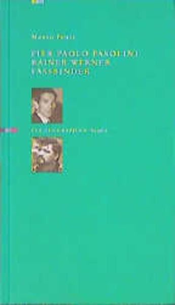 Pier Paolo Pasolini / Rainer Werner Fassbinder. book