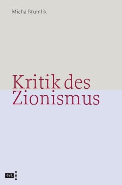 Kritik des Zionismus Books