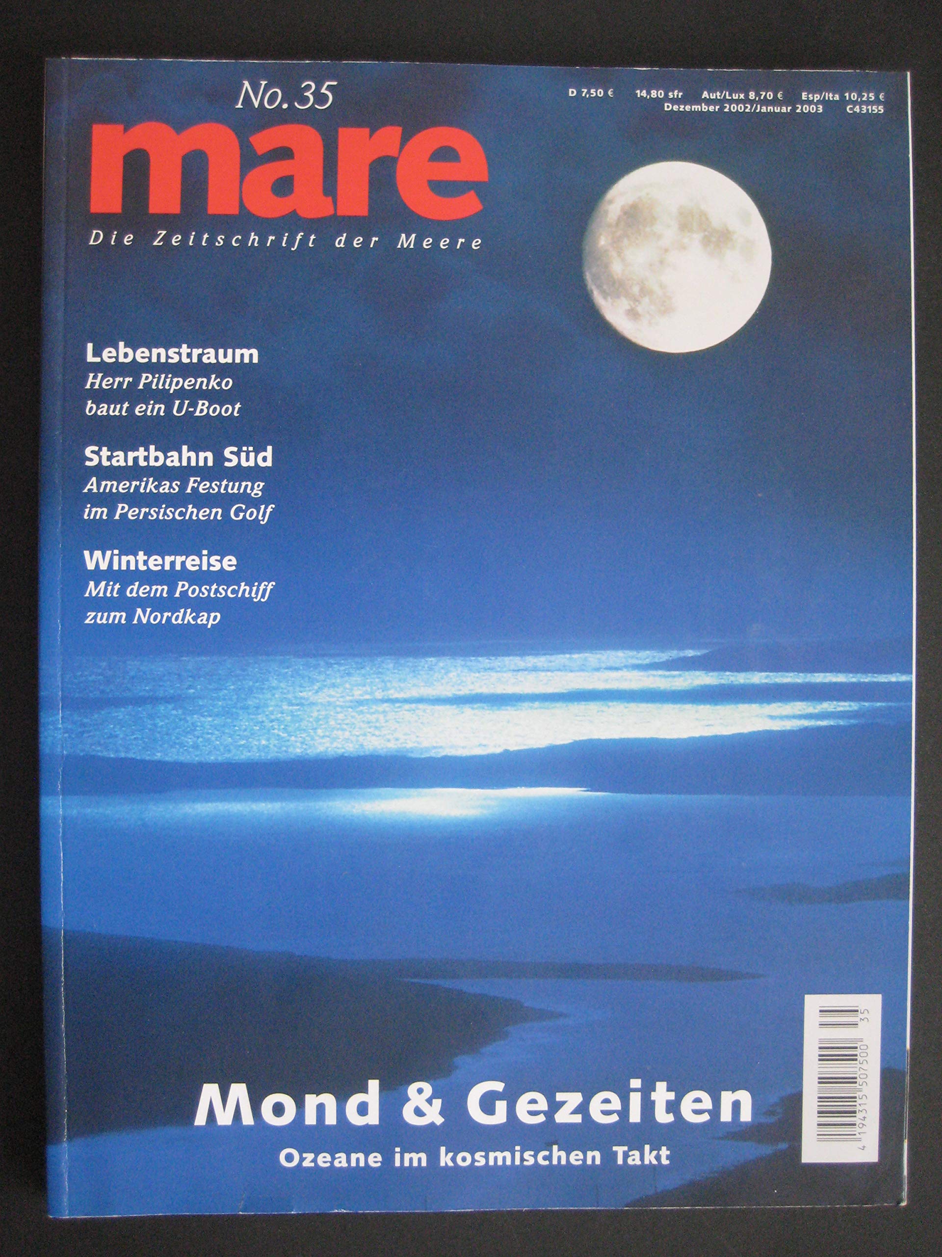 mare - Die Zeitschrift der Meere No. 35. Dezember 2002 / Januar 2003. Books
