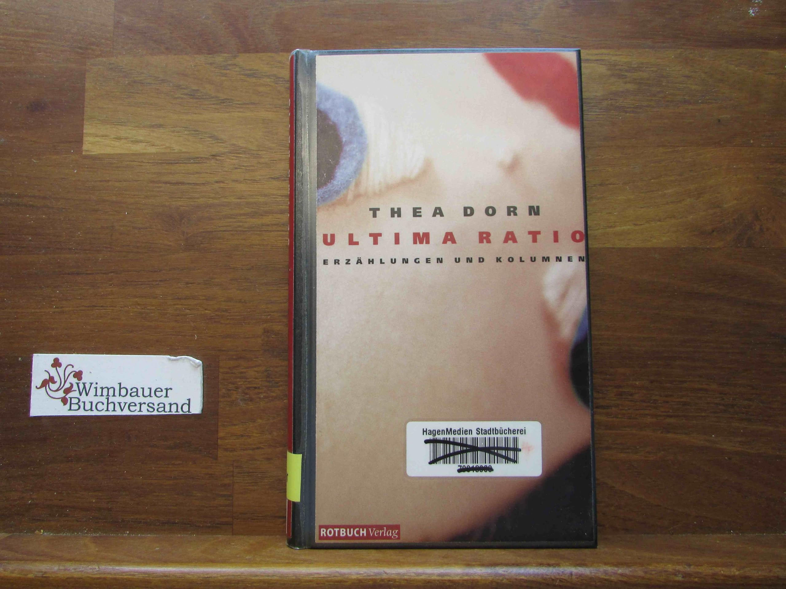 Ultima Ratio Contemporary literature Books