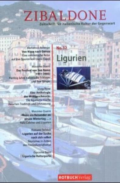 Rotbuch Taschenbücher, Zibaldone Nr. 32 Ligurien, Zeitschrift für italienische Kultur der Gegenwart Leisure, Home & Garden