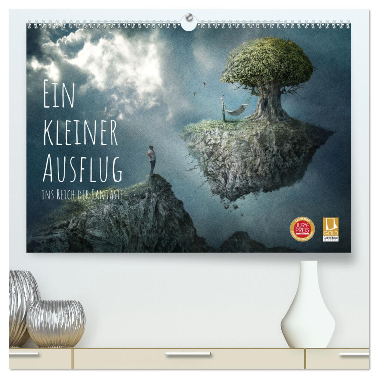 Ein kleiner Ausflug ins Reich der Fantasie (hochwertiger Premium Wandkalender 2025 DIN A2 quer), Kunstdruck in Hochglanz: Eine andere Welt, ... zwischen real und surreal (CALVENDO Kunst) Photography