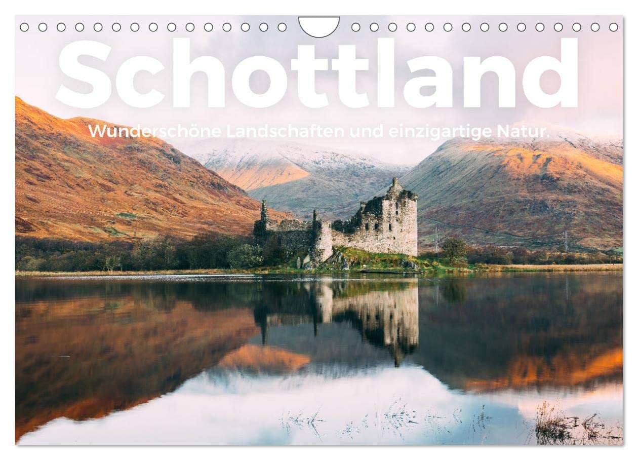 Schottland - Wunderschöne Landschaften und einzigartige Natur. (Wandkalender 2025 DIN A4 quer), CALVENDO Monatskalender: Begleiten Sie uns auf eine ... Reise nach Schottland. (CALVENDO Orte) Leisure, Home & Garden