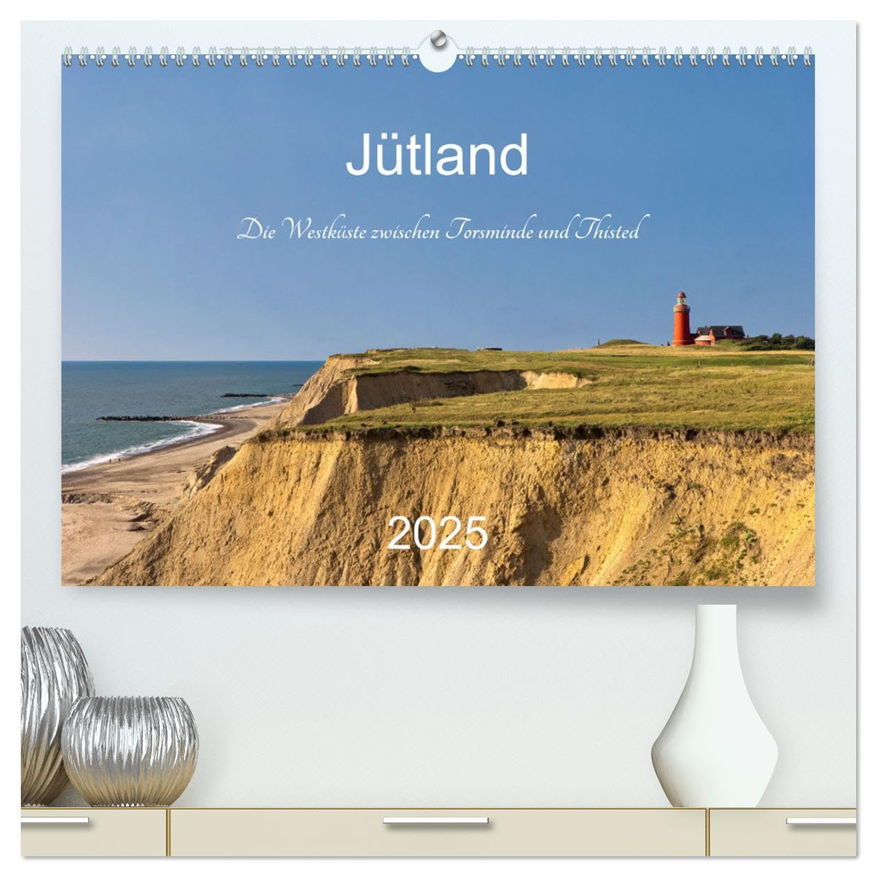 Jütland. Die Westküste zwischen Torsminde und Thisted (hochwertiger Premium Wandkalender 2025 DIN A2 quer), Kunstdruck in Hochglanz: Idyllische ... und einsame Sandstrände (CALVENDO Orte) Leisure, Home & Garden