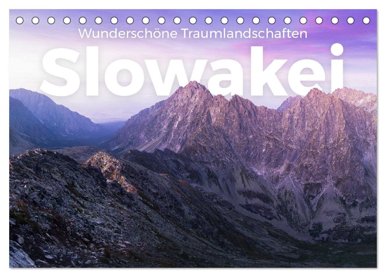 Slowakei - Wunderschöne Traumlandschaften (Tischkalender 2025 DIN A5 quer), CALVENDO Monatskalender: Slowakei! Wo könnte es nur bemerkenswerter sein als in Slowakei? (CALVENDO Orte) Leisure, Home & Garden