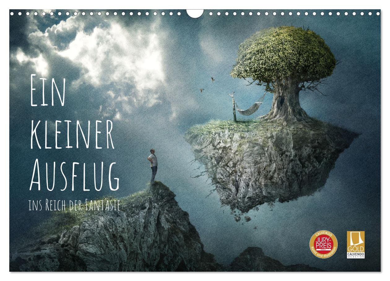 Ein kleiner Ausflug ins Reich der Fantasie (Wandkalender 2025 DIN A3 quer), CALVENDO Monatskalender: Eine andere Welt, märchenhaft, irgendwo zwischen real und surreal (CALVENDO Kunst) Photography