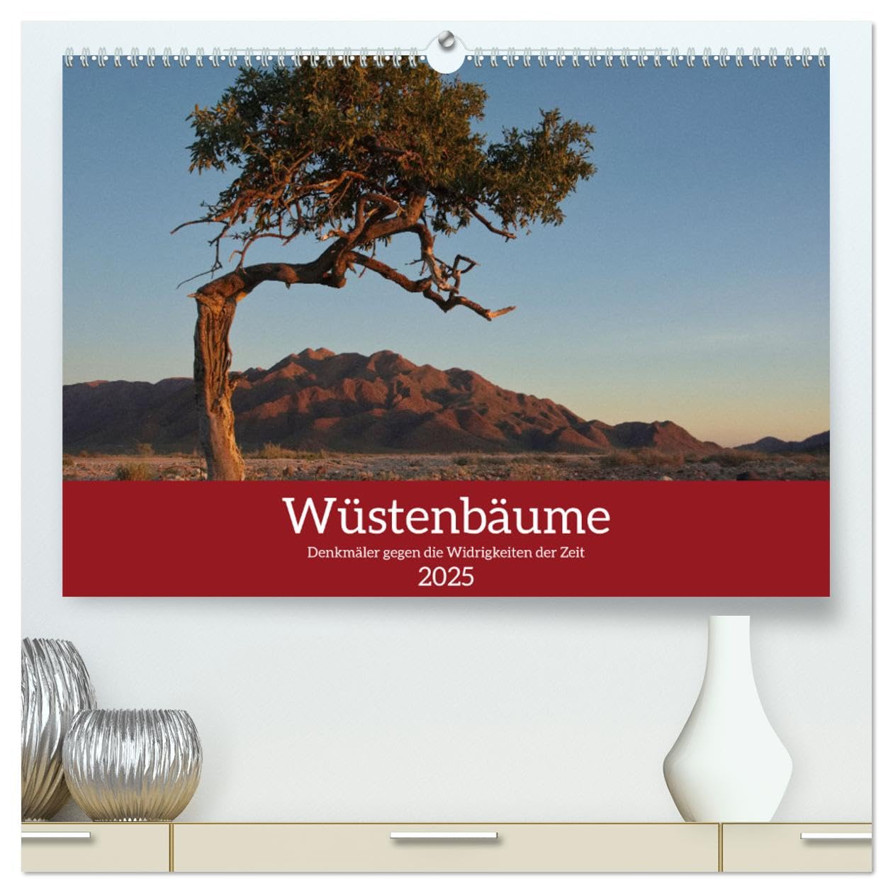 Wüstenbäume (hochwertiger Premium Wandkalender 2025 DIN A2 quer), Kunstdruck in Hochglanz: Denkmäler gegen die Widrigkeiten der Zeit (CALVENDO Natur) Leisure, Home & Garden