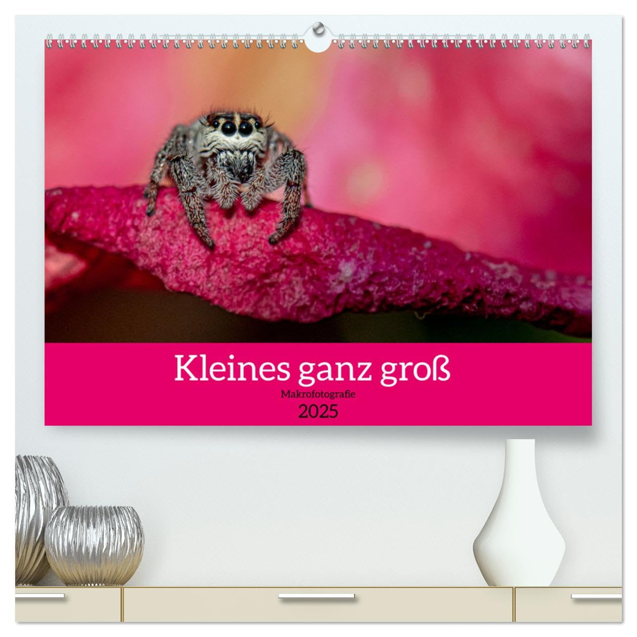 Kleines ganz groß - Makrofotografie (hochwertiger Premium Wandkalender 2025 DIN A2 quer), Kunstdruck in Hochglanz: Makrofotografie von Insekten (CALVENDO Tiere) Natural Sciences
