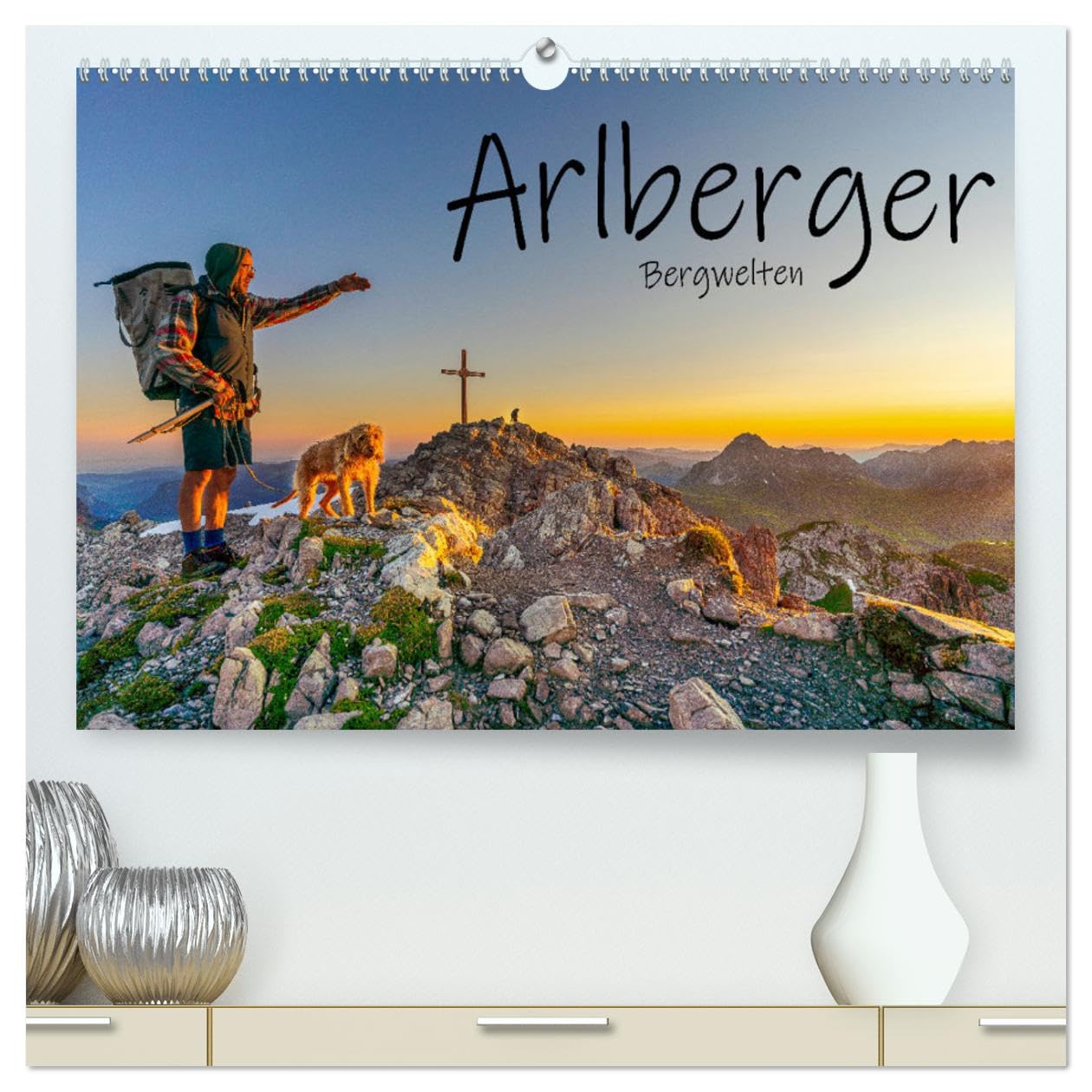 Arlberger Bergwelten (hochwertiger Premium Wandkalender 2025 DIN A2 quer), Kunstdruck in Hochglanz Film, Art & Culture
