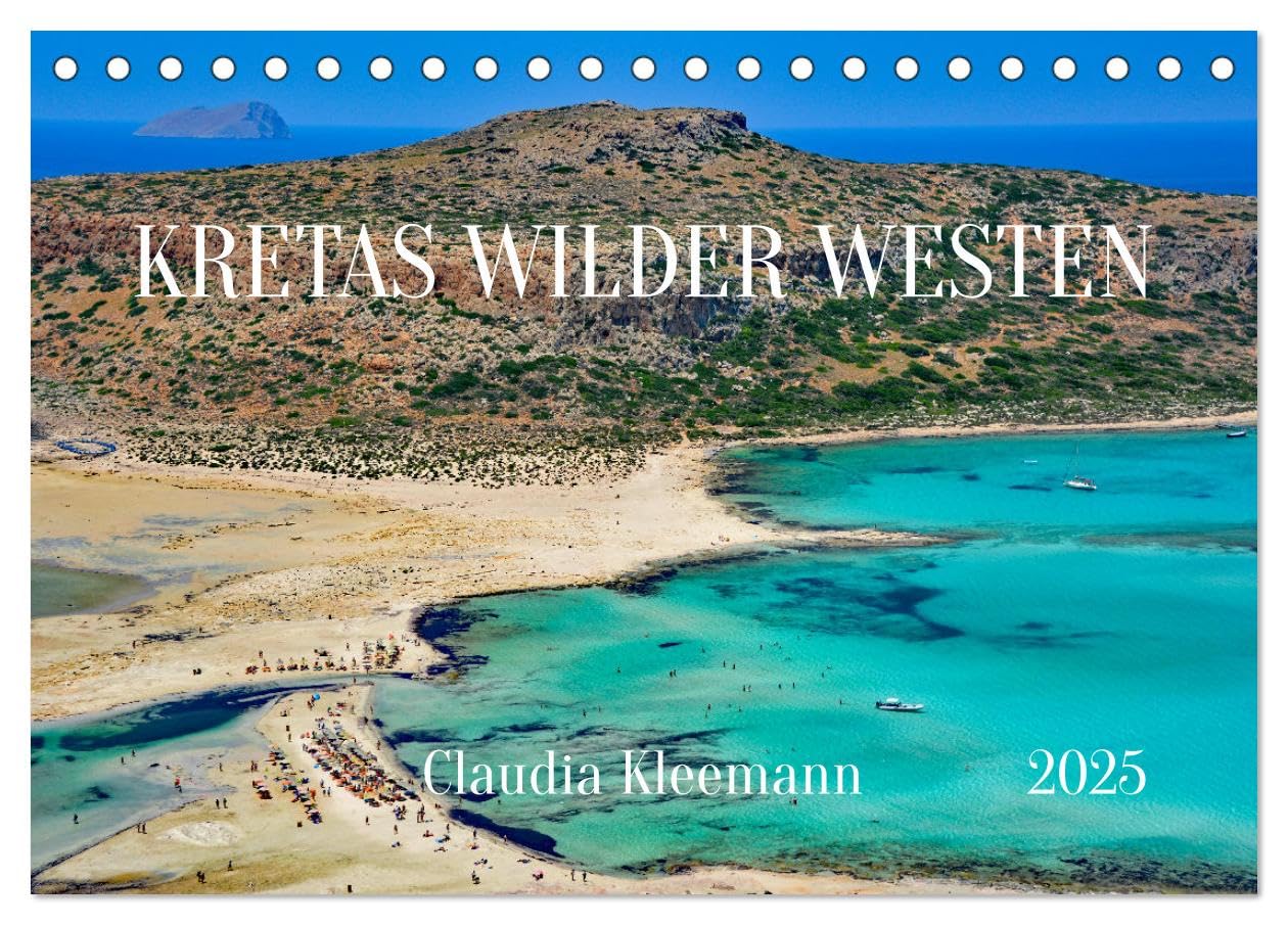 Kretas Wilder Westen (Tischkalender 2025 DIN A5 quer), CALVENDO Monatskalender Leisure, Home & Garden