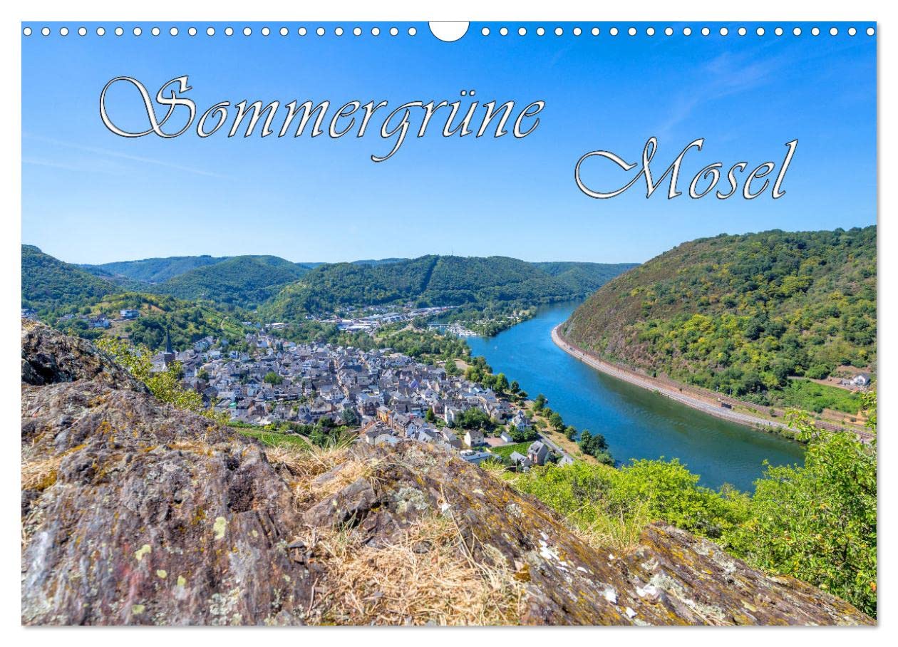 Sommergrüne Mosel (Wandkalender 2025 DIN A3 quer), CALVENDO Monatskalender: Die Mosel und Ihre faszinierende Naturlandschaft. (CALVENDO Orte) Leisure, Home & Garden
