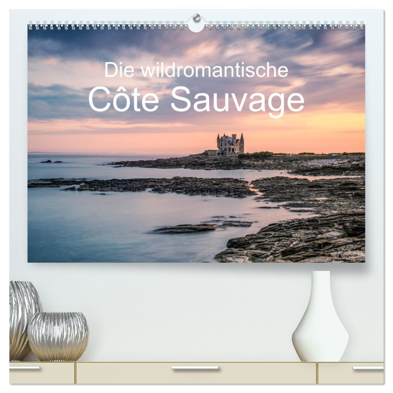 Die wildromantische Côte Sauvage (hochwertiger Premium Wandkalender 2025 DIN A2 quer), Kunstdruck in Hochglanz Leisure, Home & Garden