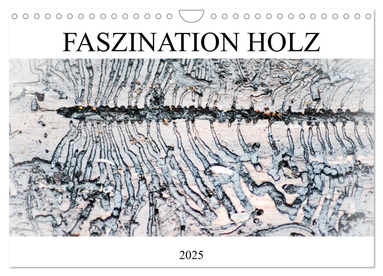 Faszination Holz (Wandkalender 2025 DIN A4 quer), CALVENDO Monatskalender Leisure, Home & Garden