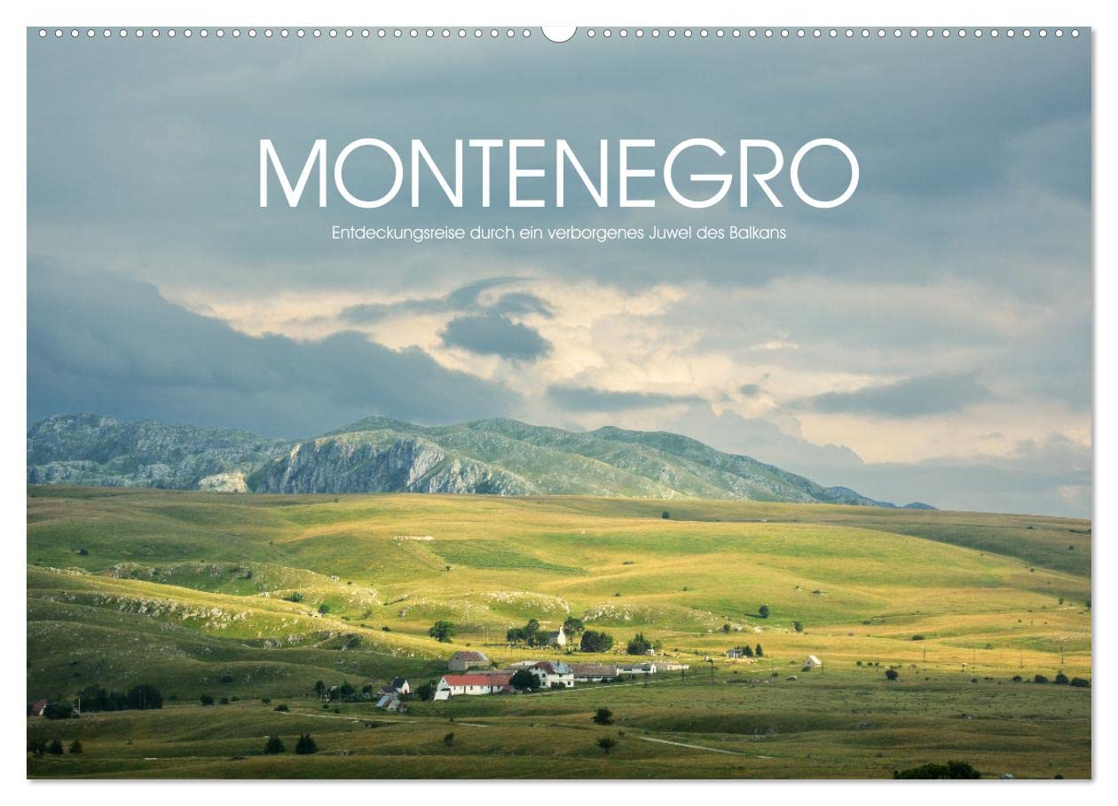 Montenegro – Entdeckungsreise durch ein verborgenes Juwel des Balkans (Wandkalender 2025 DIN A2 quer), CALVENDO Monatskalender Leisure, Home & Garden