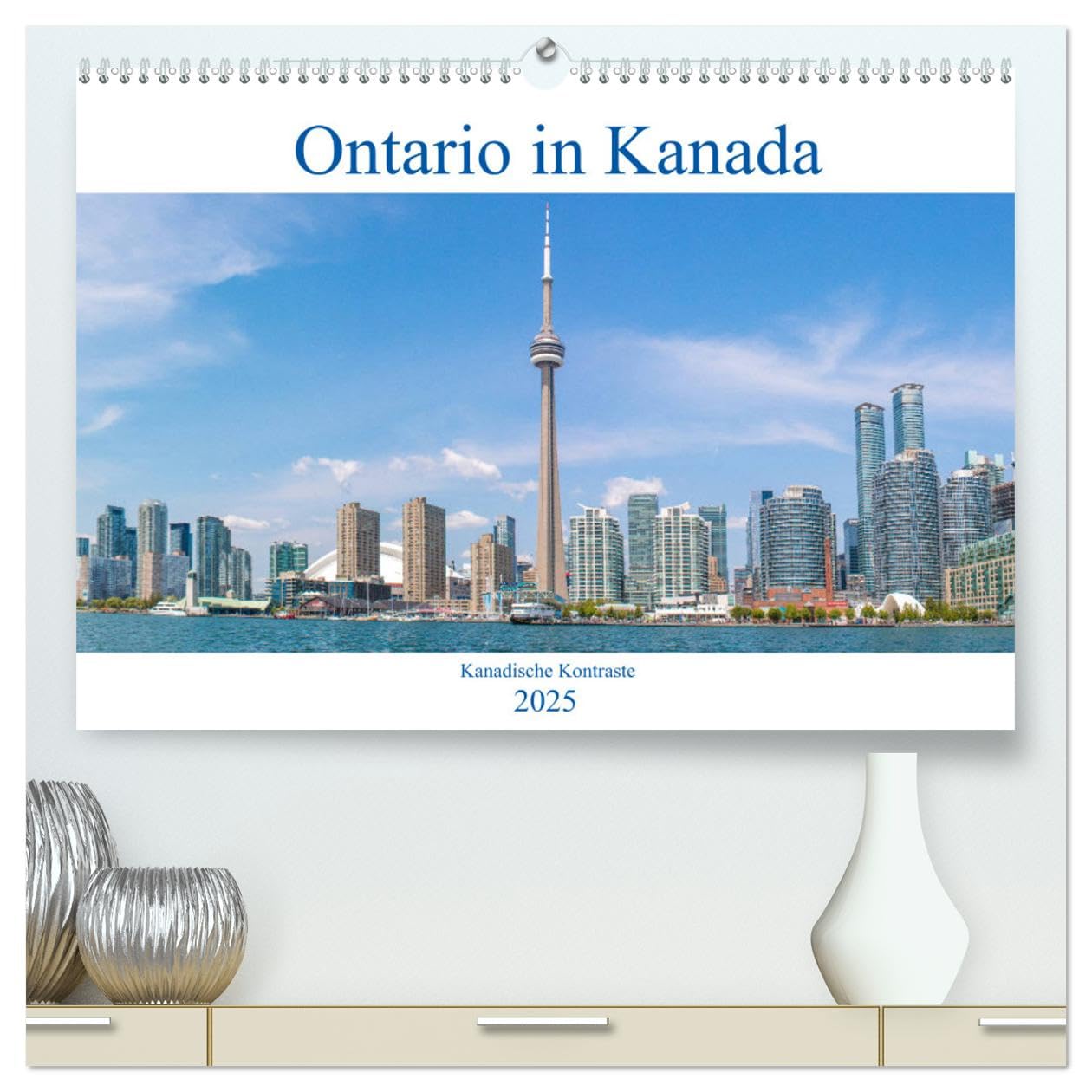 Ontario in Kanada - Kanadische Kontraste (hochwertiger Premium Wandkalender 2025 DIN A2 quer), Kunstdruck in Hochglanz: Der Kalender nimmt Sie mit in ... kanadischen Provinz Ontario. (CALVENDO Orte) Leisure, Home & Garden