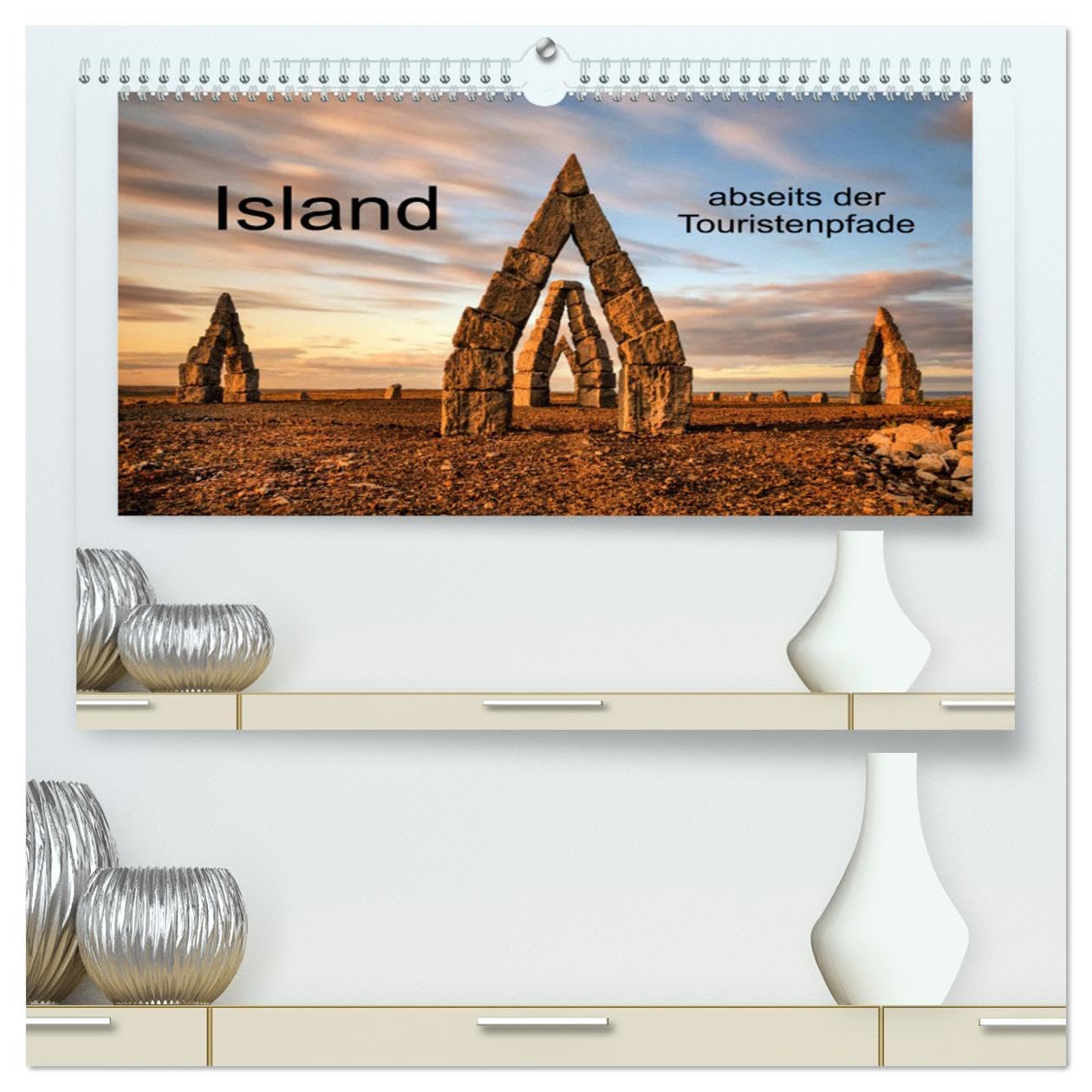 Island abseits der Touristenpfade (hochwertiger Premium Wandkalender 2025 DIN A2 quer), Kunstdruck in Hochglanz: Island bietet abseits der üblichen ... landschaftlicher Höhepunkte. (CALVENDO Natur) Leisure, Home & Garden