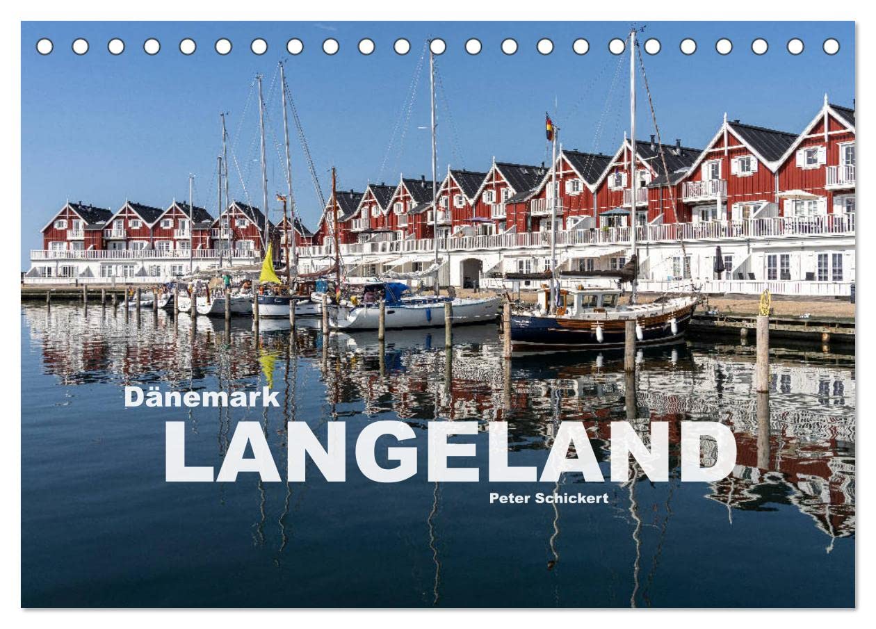 Dänemark - Insel Langeland (Tischkalender 2025 DIN A5 quer), CALVENDO Monatskalender: Die wunderbar entspannte dänische Insel Langeland. (CALVENDO Orte) Leisure, Home & Garden
