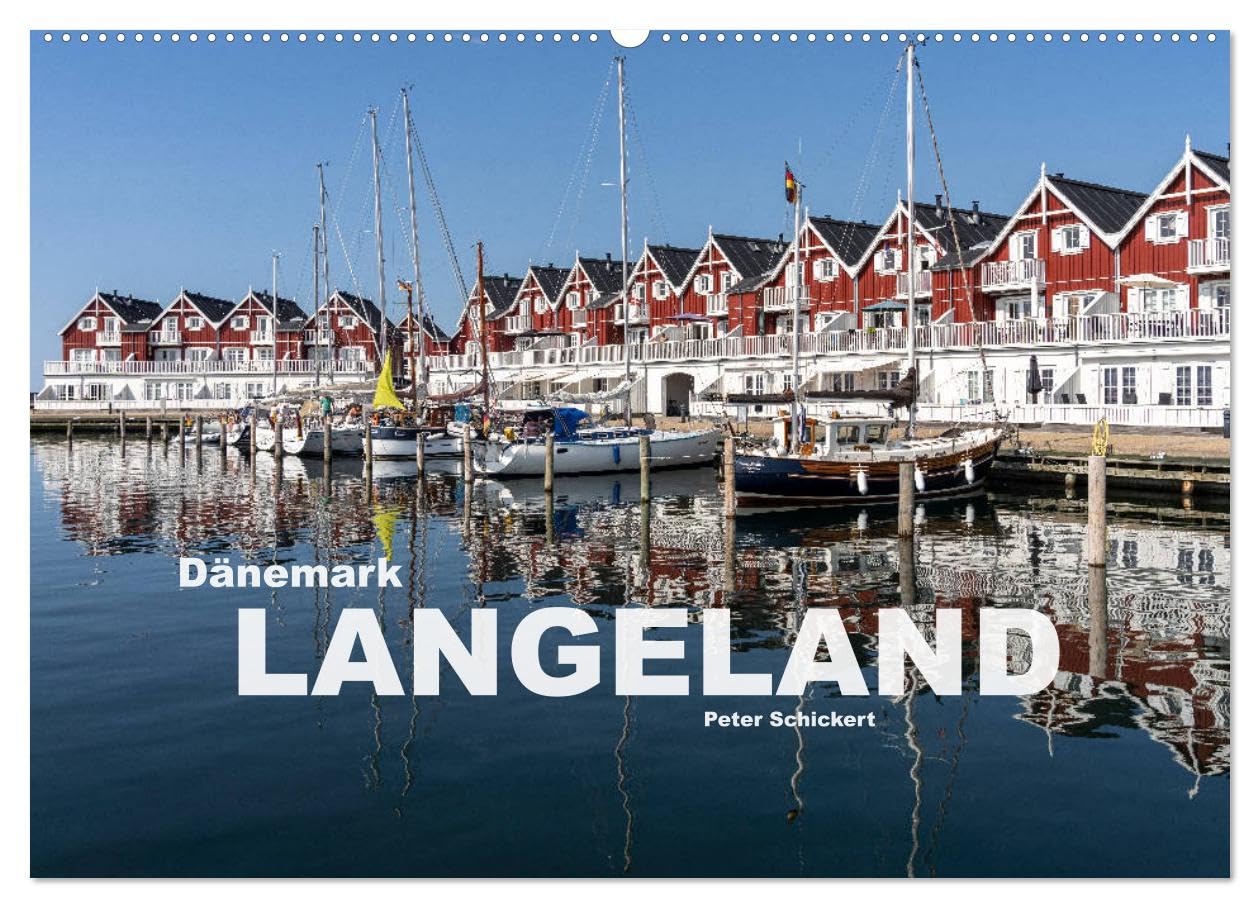 Dänemark - Insel Langeland (Wandkalender 2025 DIN A2 quer), CALVENDO Monatskalender: Die wunderbar entspannte dänische Insel Langeland. (CALVENDO Orte) Leisure, Home & Garden