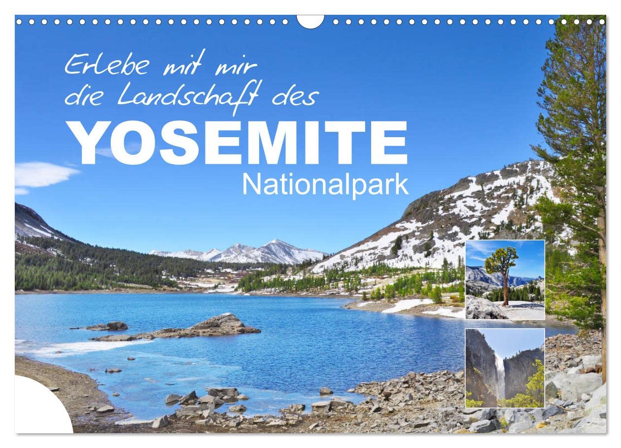 Erlebe mit mir die Landschaft des Yosemite Nationalpark (Wandkalender 2025 DIN A3 quer), CALVENDO Monatskalender: Der Yosemite ist der drittälteste Nationalpark der USA und weltweit. (CALVENDO Natur) Leisure, Home & Garden