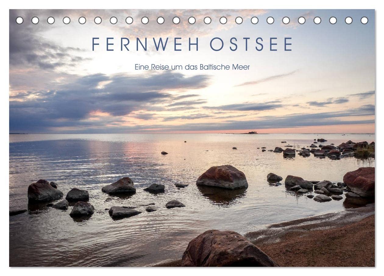 Fernweh Ostsee (Tischkalender 2025 DIN A5 quer), CALVENDO Monatskalender: Beeindruckende Küstenlandschaften der Ostsee (CALVENDO Orte) Leisure, Home & Garden