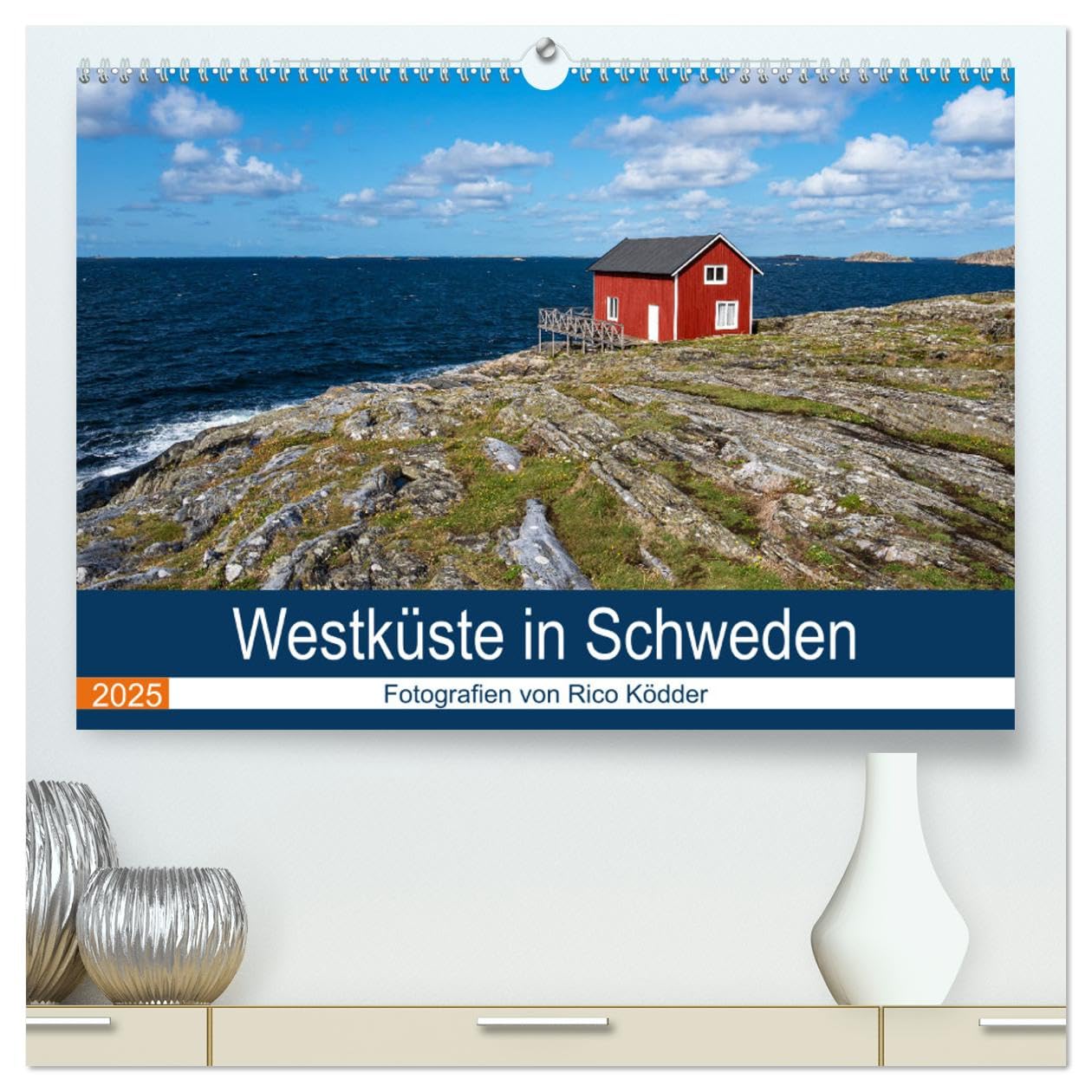 Westküste in Schweden (hochwertiger Premium Wandkalender 2025 DIN A2 quer), Kunstdruck in Hochglanz Leisure, Home & Garden