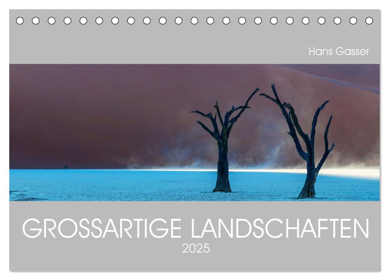 GROSSARTIGE LANDSCHAFTEN 2025 (Tischkalender 2025 DIN A5 quer), CALVENDO Monatskalender: Panoramakalender von den schönsten Gegenden unserer Erde (CALVENDO Natur) Leisure, Home & Garden