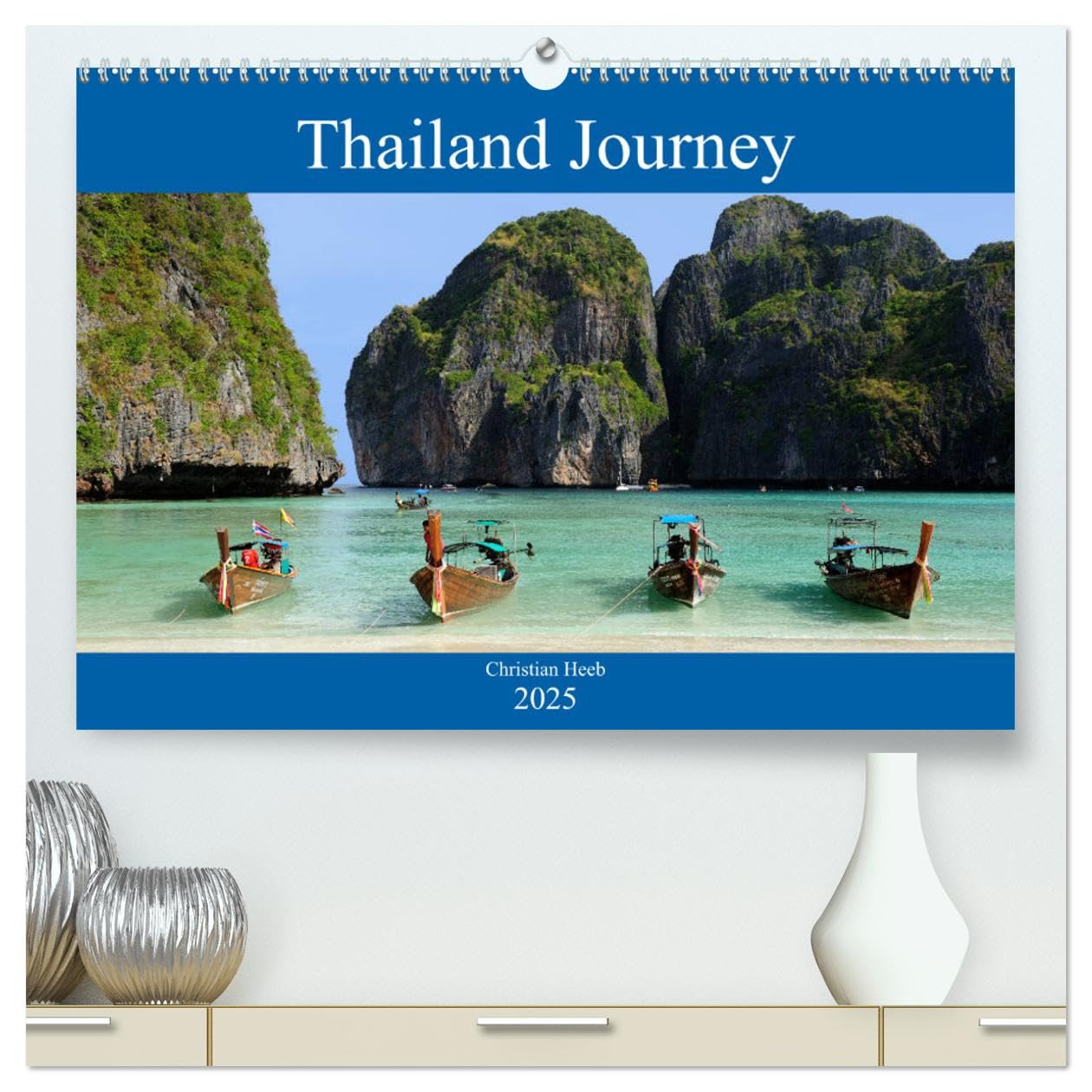 Thailand Journey (hochwertiger Premium Wandkalender 2025 DIN A2 quer), Kunstdruck in Hochglanz Photography
