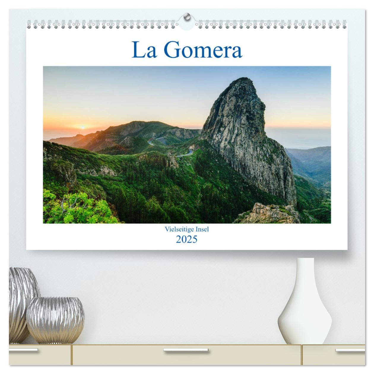 La Gomera - Vielseitige Insel (hochwertiger Premium Wandkalender 2025 DIN A2 quer), Kunstdruck in Hochglanz: Erleben Sie faszinierende Aufnahmen von ... der Kanarischen Inseln. (CALVENDO Natur) Leisure, Home & Garden