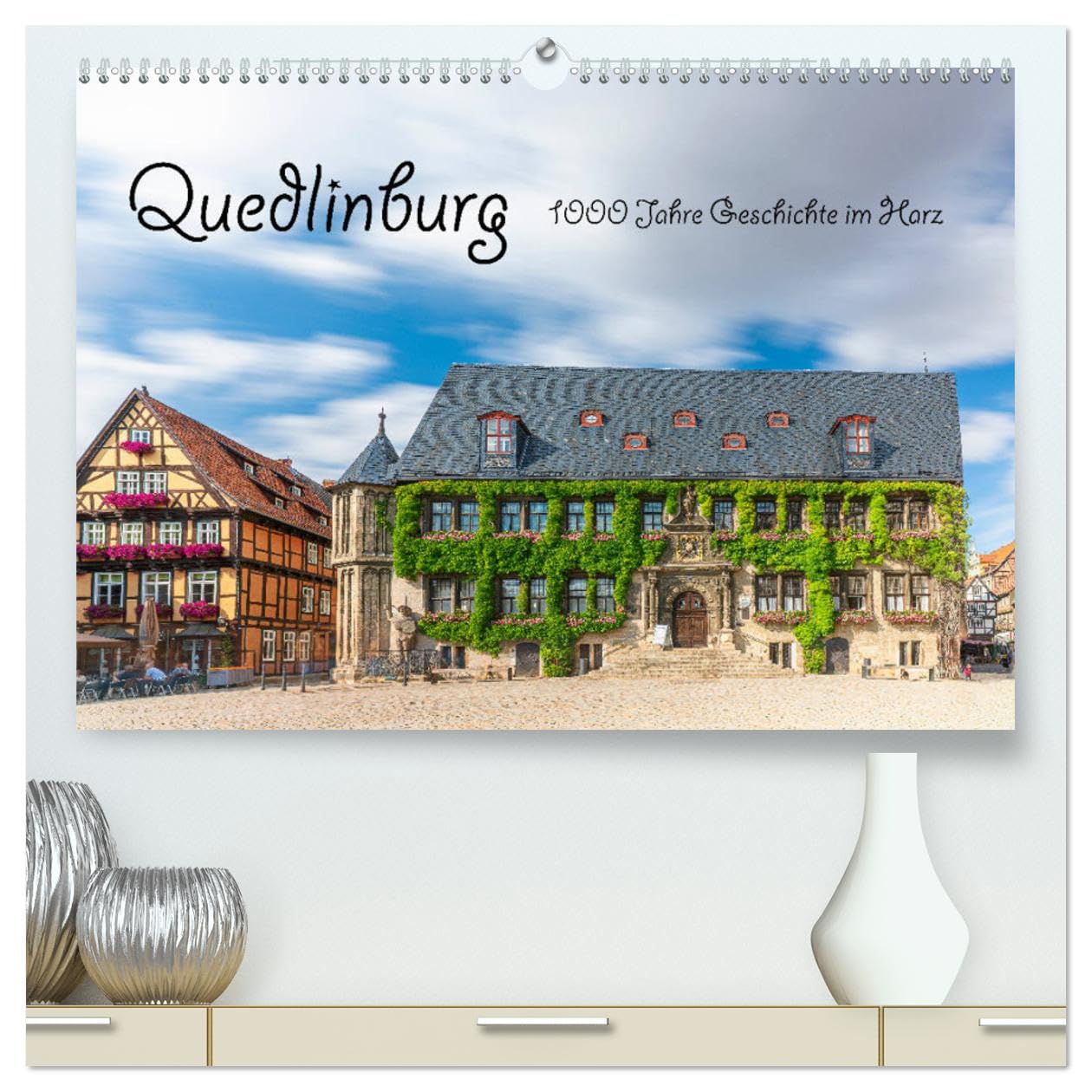 Quedlinburg - 1000 Jahre Geschichte im Harz (hochwertiger Premium Wandkalender 2025 DIN A2 quer), Kunstdruck in Hochglanz: Quedlinburg, das sind ... 1000 jährigen Geschichte. (CALVENDO Orte) Leisure, Home & Garden