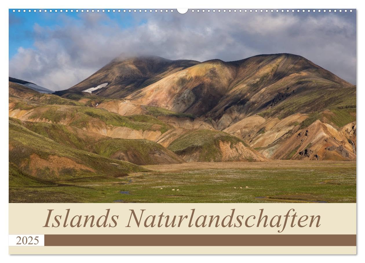 Islands Naturlandschaften (Wandkalender 2025 DIN A2 quer), CALVENDO Monatskalender: Islands Naturlandschaften, Kalender 2019 (CALVENDO Natur) Leisure, Home & Garden