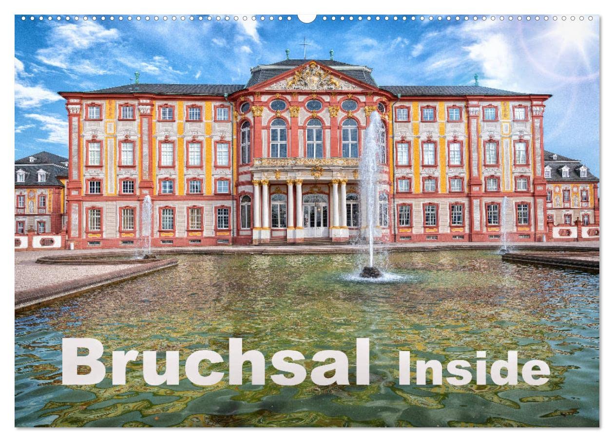Bruchsal Inside (Wandkalender 2025 DIN A2 quer), CALVENDO Monatskalender: Bruchsal, nicht nur ein Barockschloss im Kraichgau (CALVENDO Orte) Photography