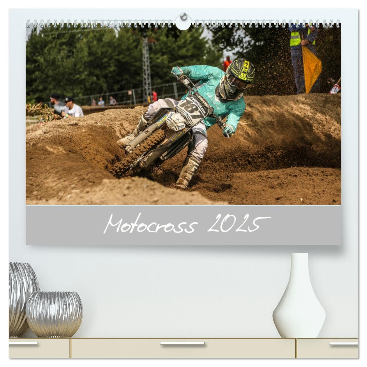 Motocross 2025 (hochwertiger Premium Wandkalender 2025 DIN A2 quer), Kunstdruck in Hochglanz: Motocross vom feinsten (CALVENDO Sport) Photography