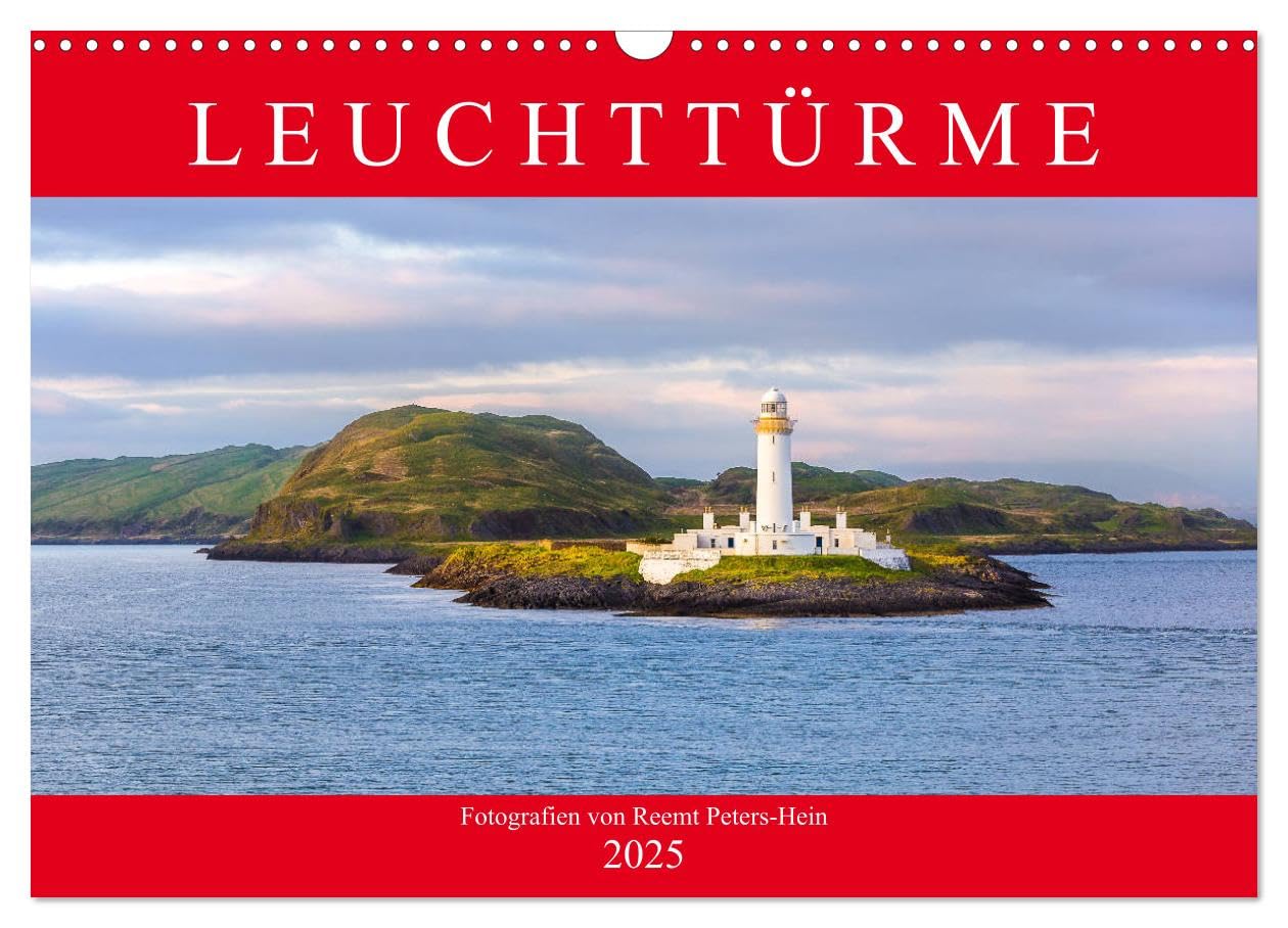 Leuchttürme des Nordens (Wandkalender 2025 DIN A3 quer), CALVENDO Monatskalender: Ein Fotokalender mit Leuchttürmen aus Deutschland, Dänemark sowie Großbritannien (CALVENDO Orte) Photography