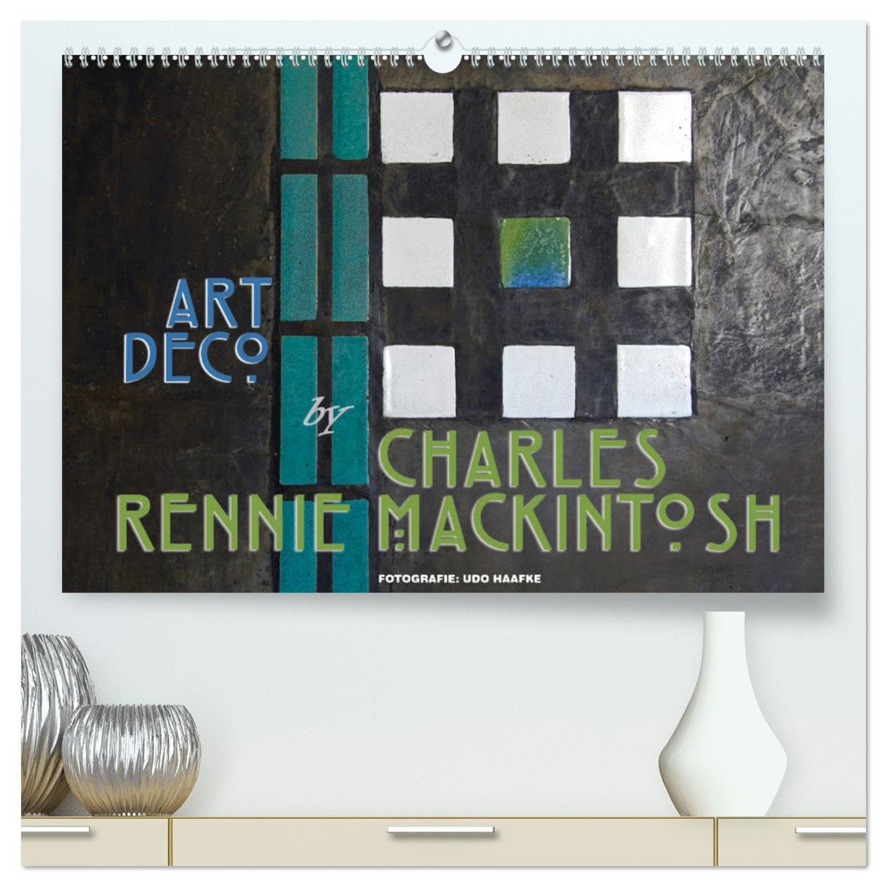 ArtDeco by Charles Rennie Mackintosh (hochwertiger Premium Wandkalender 2025 DIN A2 quer), Kunstdruck in Hochglanz: C.R.Mackintosh, Wegbereiter des Jugendstils (CALVENDO Kunst) Film, Art & Culture