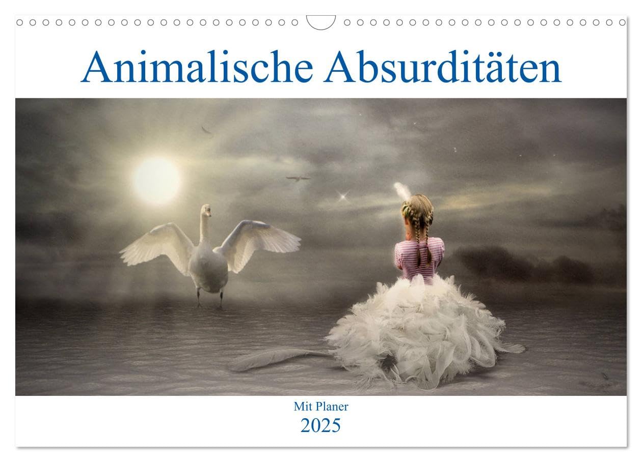 Animalische Absurditäten mit Planer (Wandkalender 2025 DIN A3 quer), CALVENDO Monatskalender: Surreale Begegnungen mit Tieren. (CALVENDO Kunst) Natural Sciences