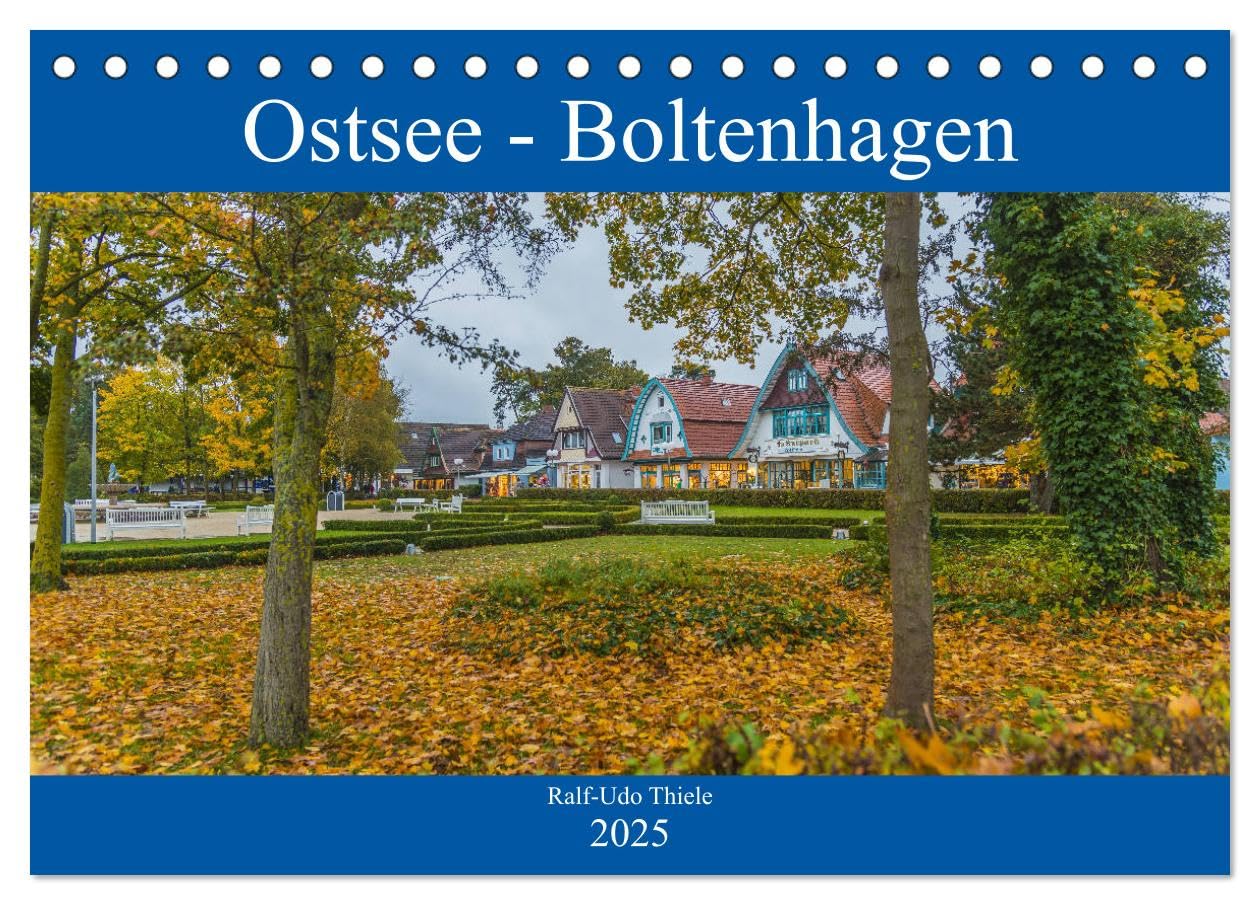 Ostsee - Boltenhagen (Tischkalender 2025 DIN A5 quer), CALVENDO Monatskalender: Bilder des Ostseebad Boltenhagen, mehr als nur Wasser. (CALVENDO Orte) Leisure, Home & Garden