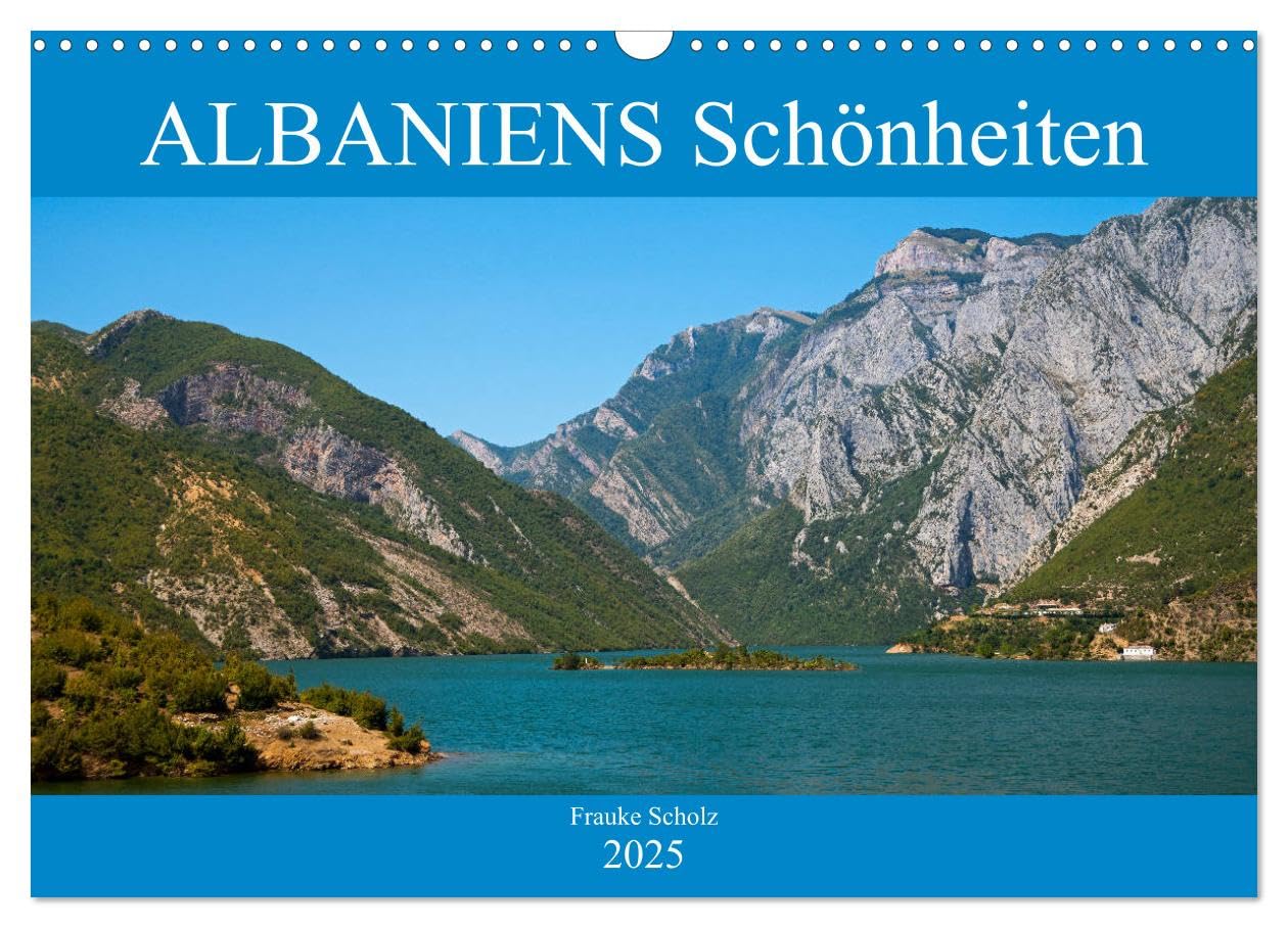 ALBANIENS Schönheiten (Wandkalender 2025 DIN A3 quer), CALVENDO Monatskalender: Ein Streifzug durch Albanien. (CALVENDO Orte) Leisure, Home & Garden