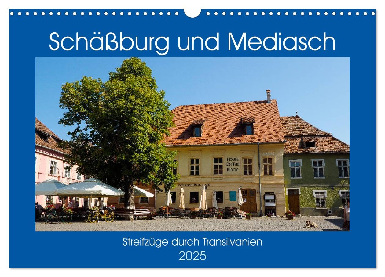 Schäßburg und Mediasch - Streifzüge durch Transilvanien (Wandkalender 2025 DIN A3 quer), CALVENDO Monatskalender: Ein fotografischer Streifzug durch ... Mediasch und Saschiz (CALVENDO Orte) Business & Technology