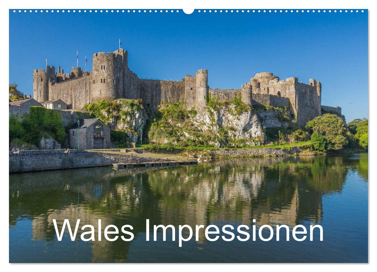 Wales Impressionen (Wandkalender 2025 DIN A2 quer), CALVENDO Monatskalender: Entdecken Sie die Geschichte hinter hohen Hecken. (CALVENDO Orte) Leisure, Home & Garden