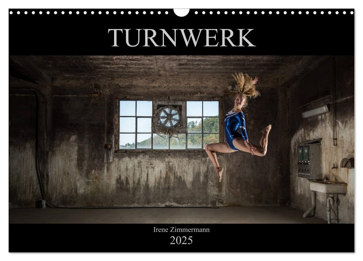 Turnwerk (Wandkalender 2025 DIN A3 quer), CALVENDO Monatskalender: Turnen in einer alten Fabrik (CALVENDO Sport) Photography